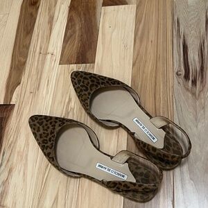 Manolo Blahnik Slingback Flats Size 40